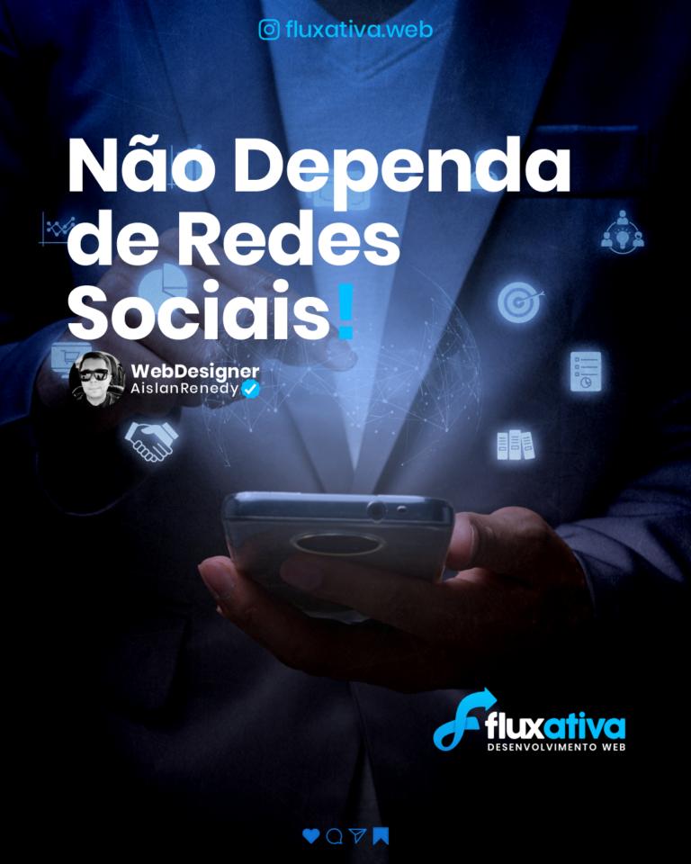 não dependa de resdes sociais