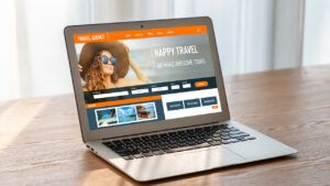 online travel agency website modish search travel planning